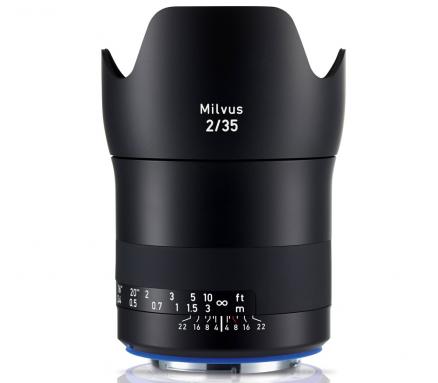 Объектив Zeiss (Milvus 2/35 ZE для Canon EF (35mm f/2))