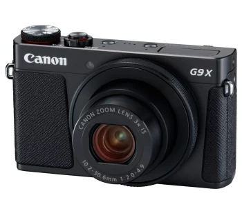 Компактный фотоаппарат Canon PowerShot G9 X Mark II, черный(PowerShot G9 X Mark II, черный)
