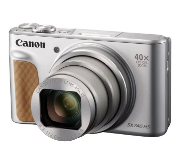 Компактный фотоаппарат Canon PowerShot SX740 HS, серебристый(PowerShot SX740 HS, серебристый)