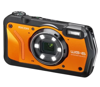 Компактный фотоаппарат Ricoh WG-6 GPS, оранжевый(WG-6 GPS, оранжевый)