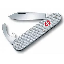 Нож перочинный Victorinox Alox Bantam 0.2300.26 84мм 5 функций алюминиевая рукоять серебристый - Victorinox